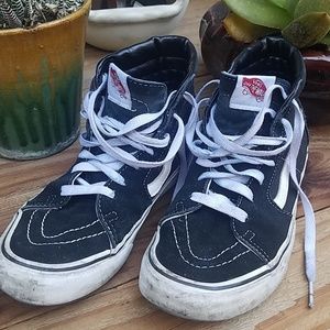 Very worn Vans Hightops